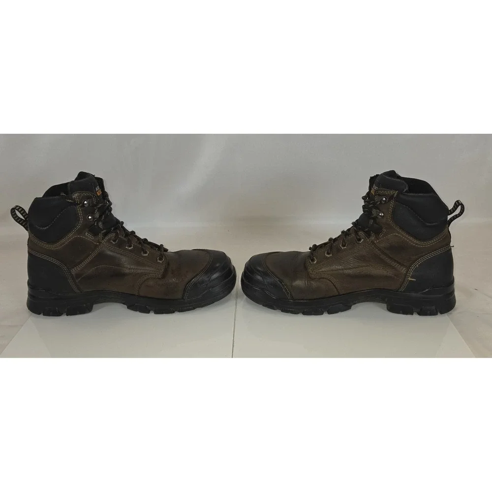 Ariat Treadfast Waterproof Steel Toe Work Boots, Men's Size 11D Freshly Shined